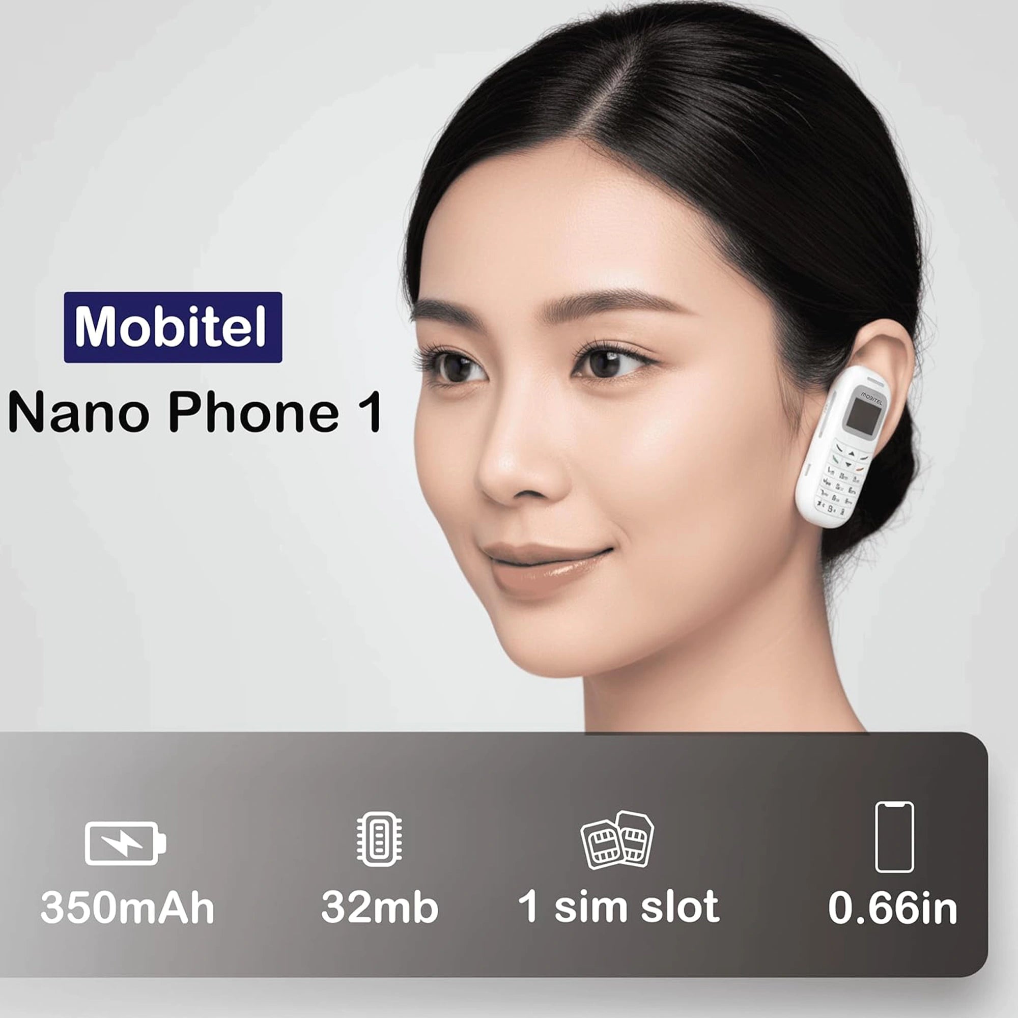Mobitel Nano Phone 1 Mini Feature Phone