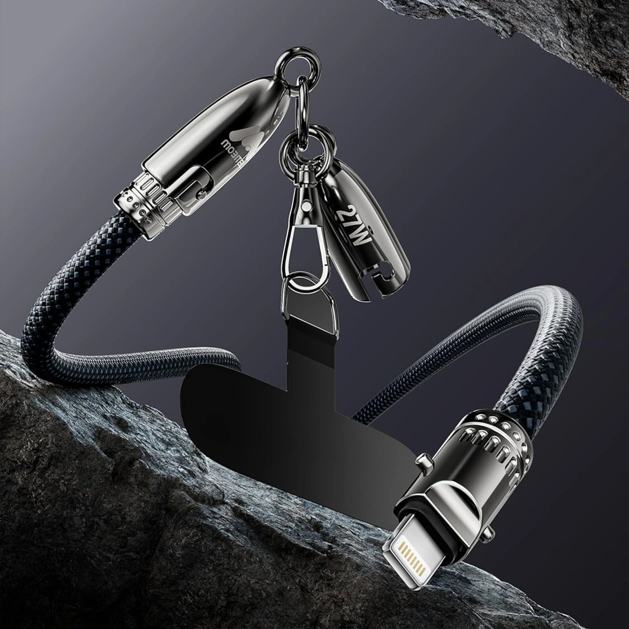 Mobitel USB-C to Lightning Lanyard Charging Cable 27W 1.2M