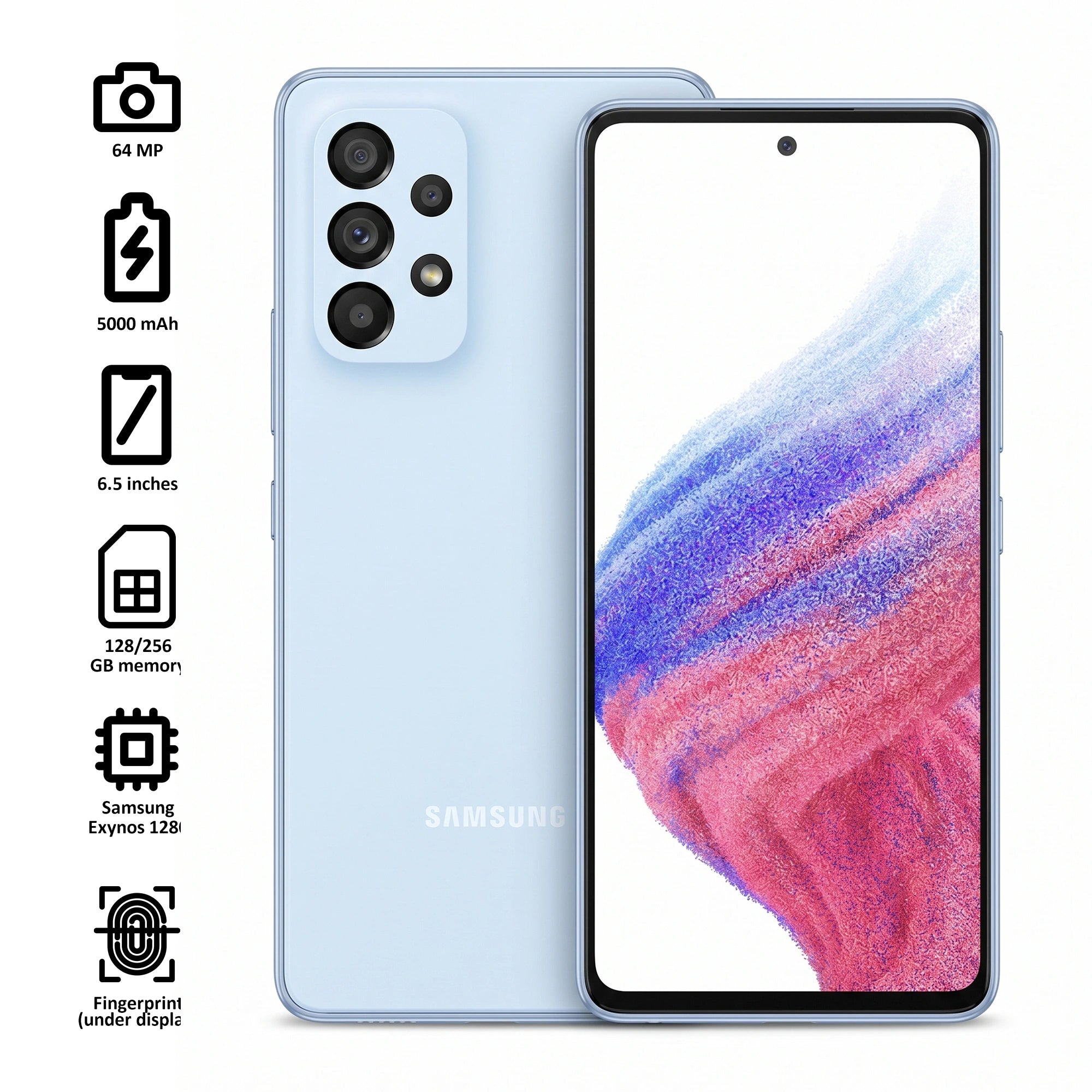 Refurbished Samsung Galaxy A53 5G SIM-Free