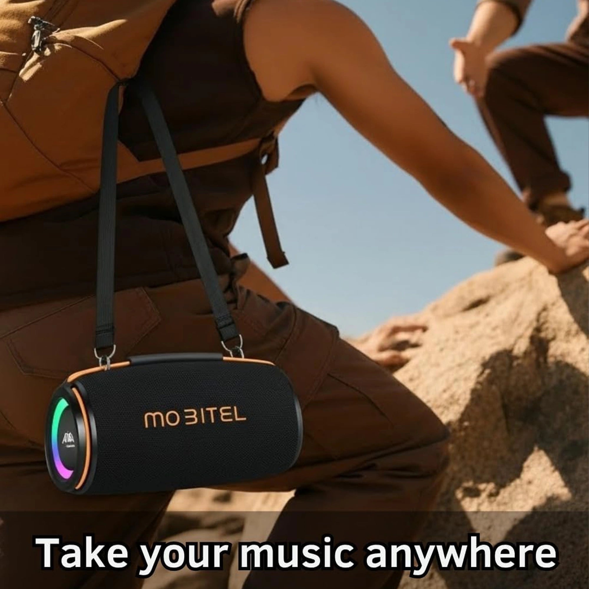 Mobitel Boom 40 Bluetooth Speaker 40W Deep Bass Hi-Fi