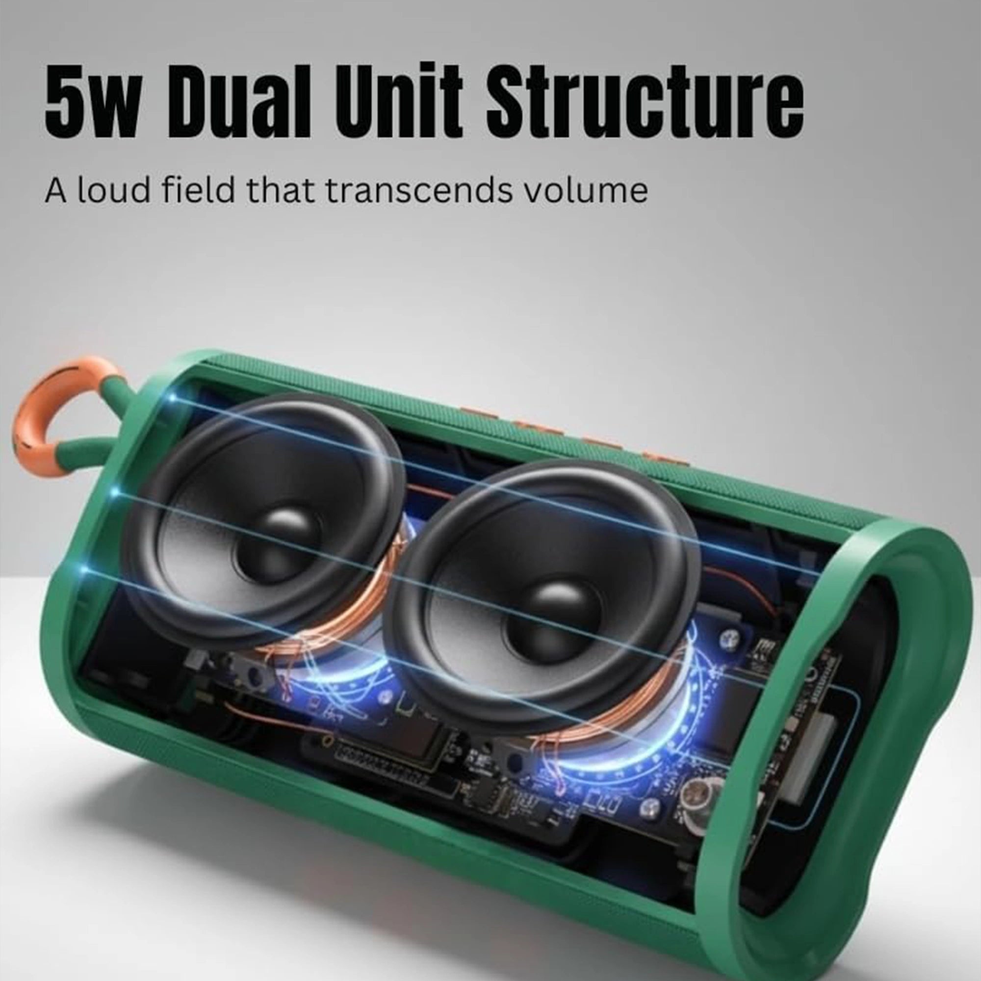 Mobitel Vibe Go Portable Bluetooth Speaker 5W RGB IPX4