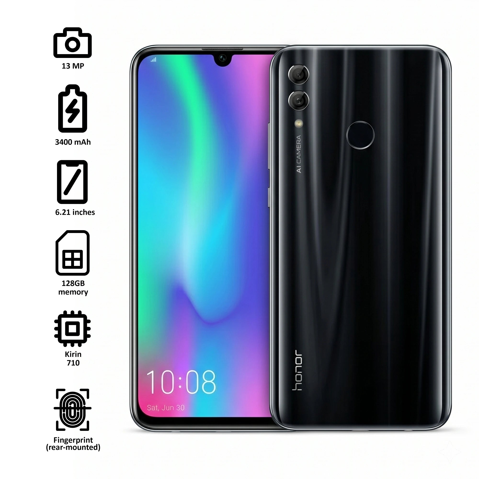 Refurbished Honor 10 Lite | Fully Unlocked | Grade A/B/C