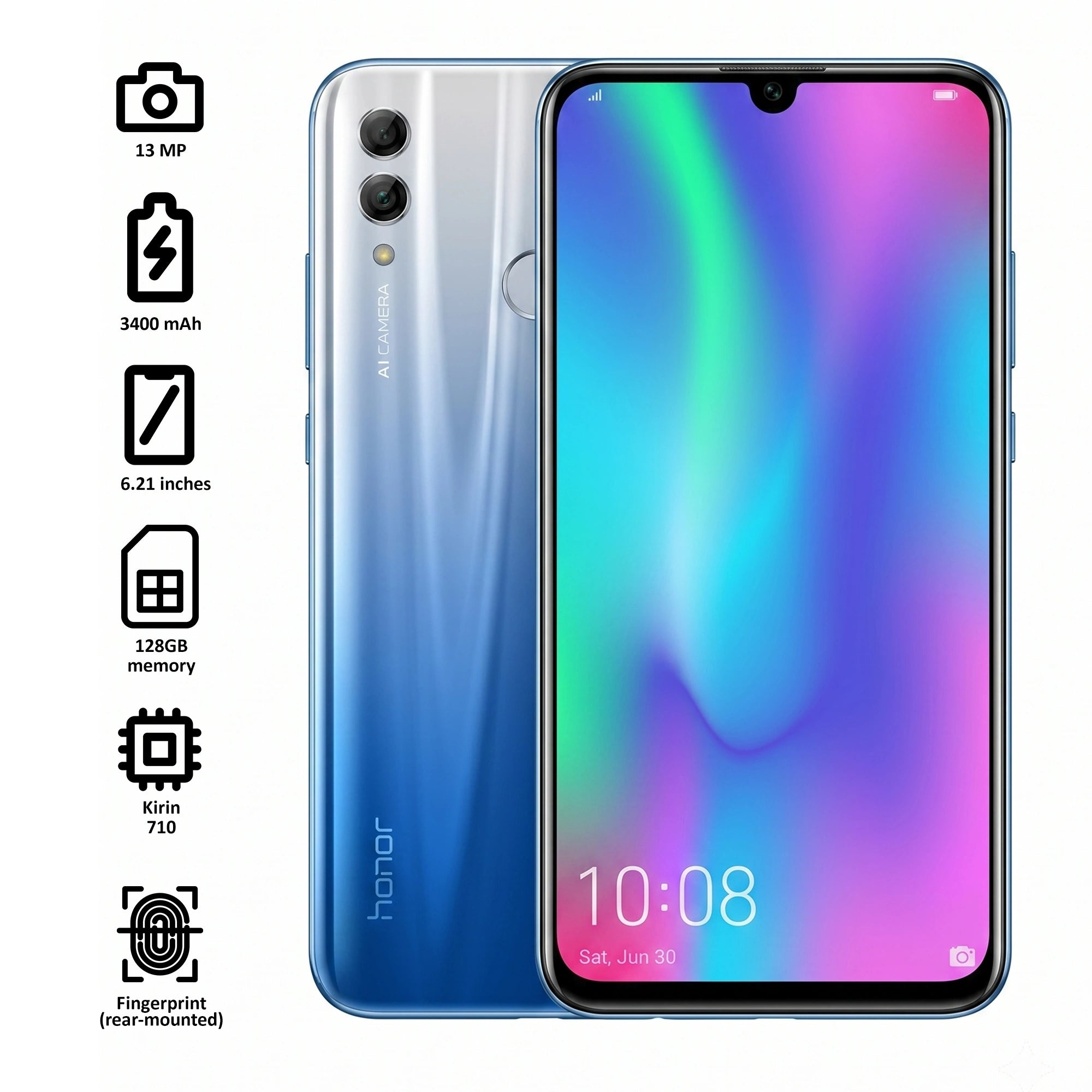 Refurbished Honor 10 Lite | Fully Unlocked | Grade A/B/C