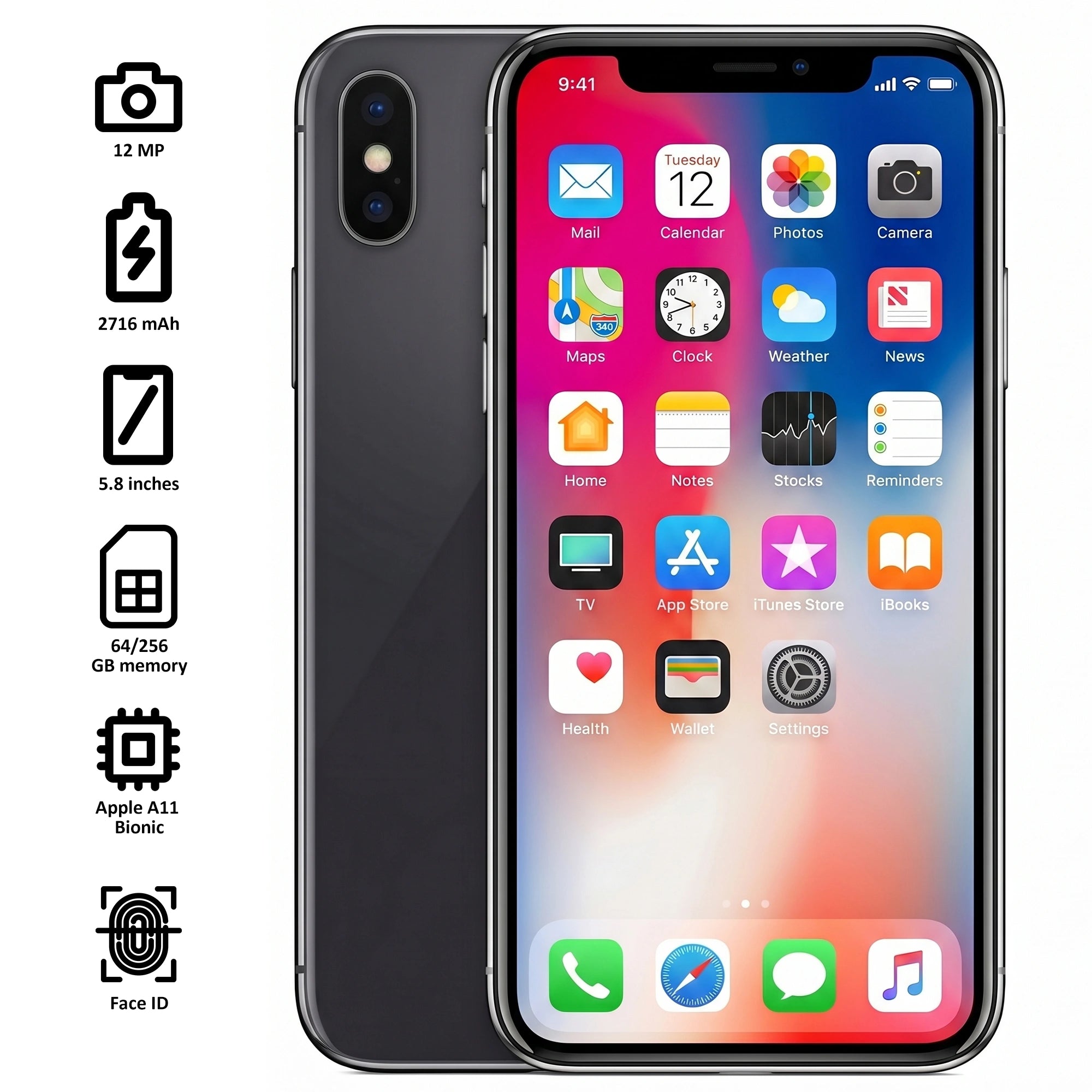 Apple iPhone X Refurbished