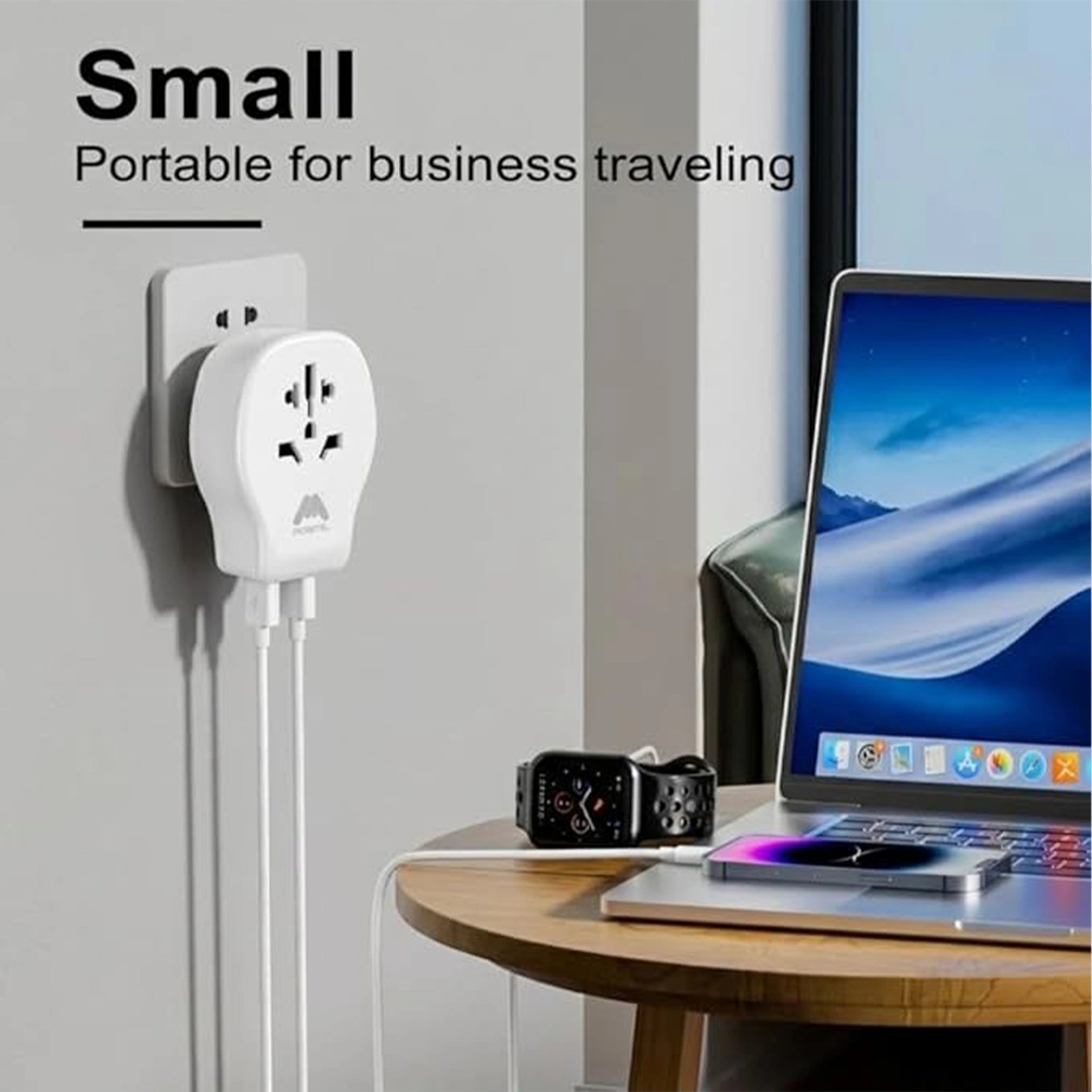 Mobitel Universal Travel Adapter UK 20W USB-C PD