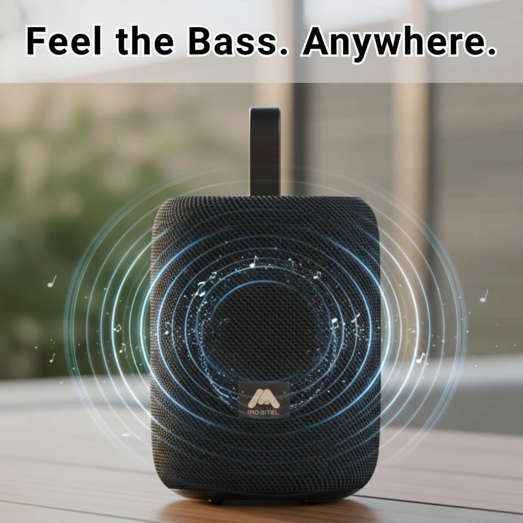 Mobitel Spark Mini Portable Bluetooth Speaker 8W Black