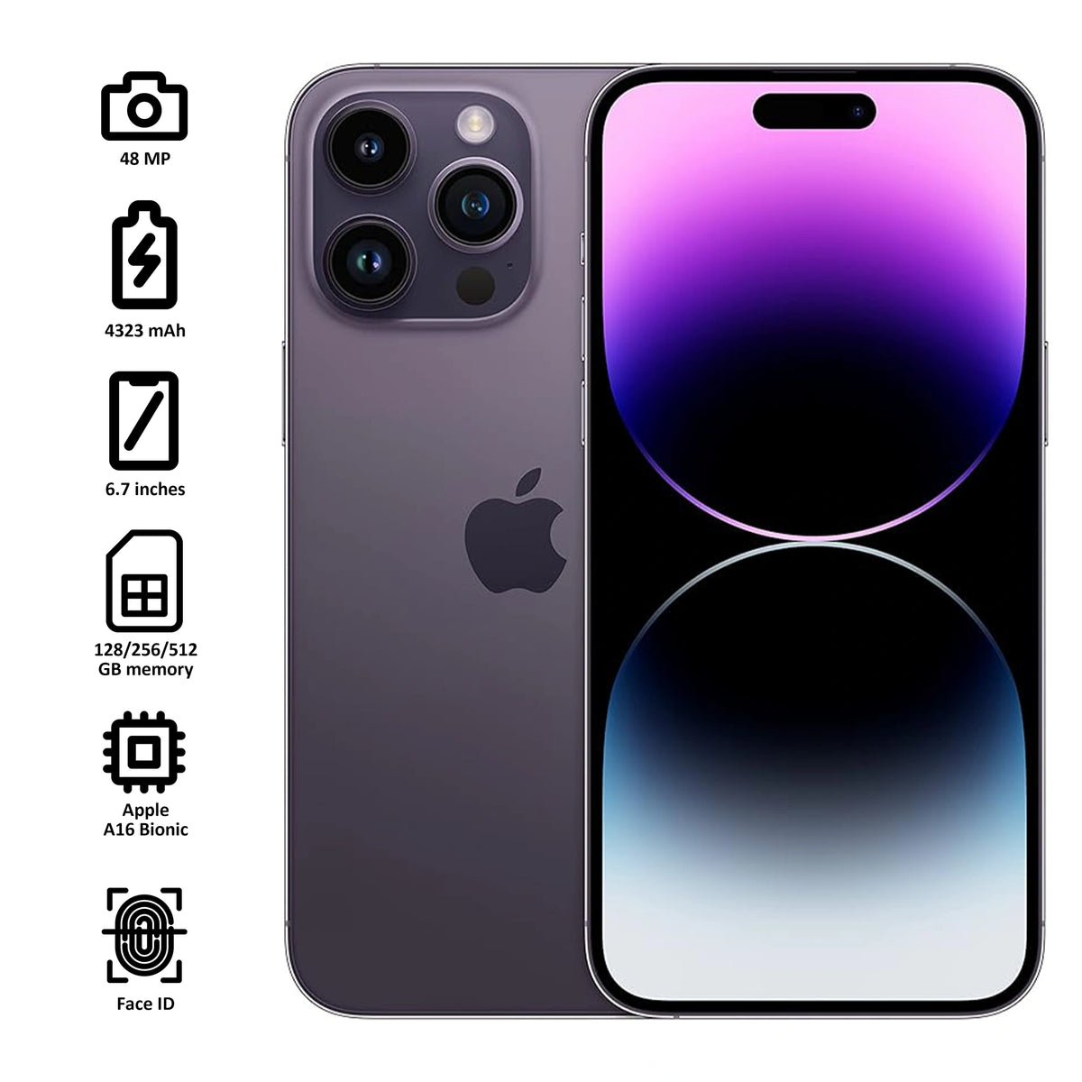 Apple iPhone 14 Pro Max Refurbished SIM-Free