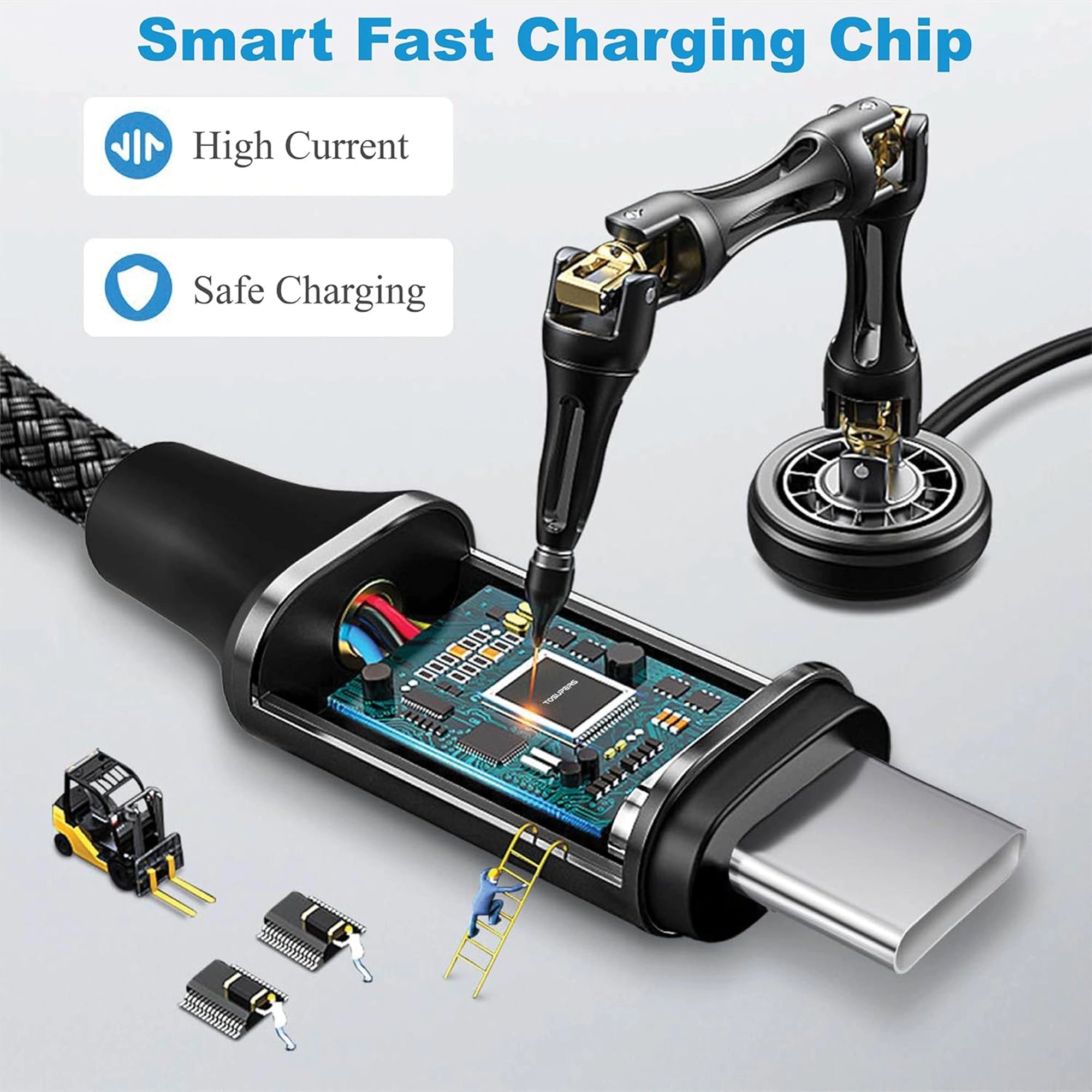 Mobitel USB-C to USB-C Fast Charging Cable 60W 1.5m