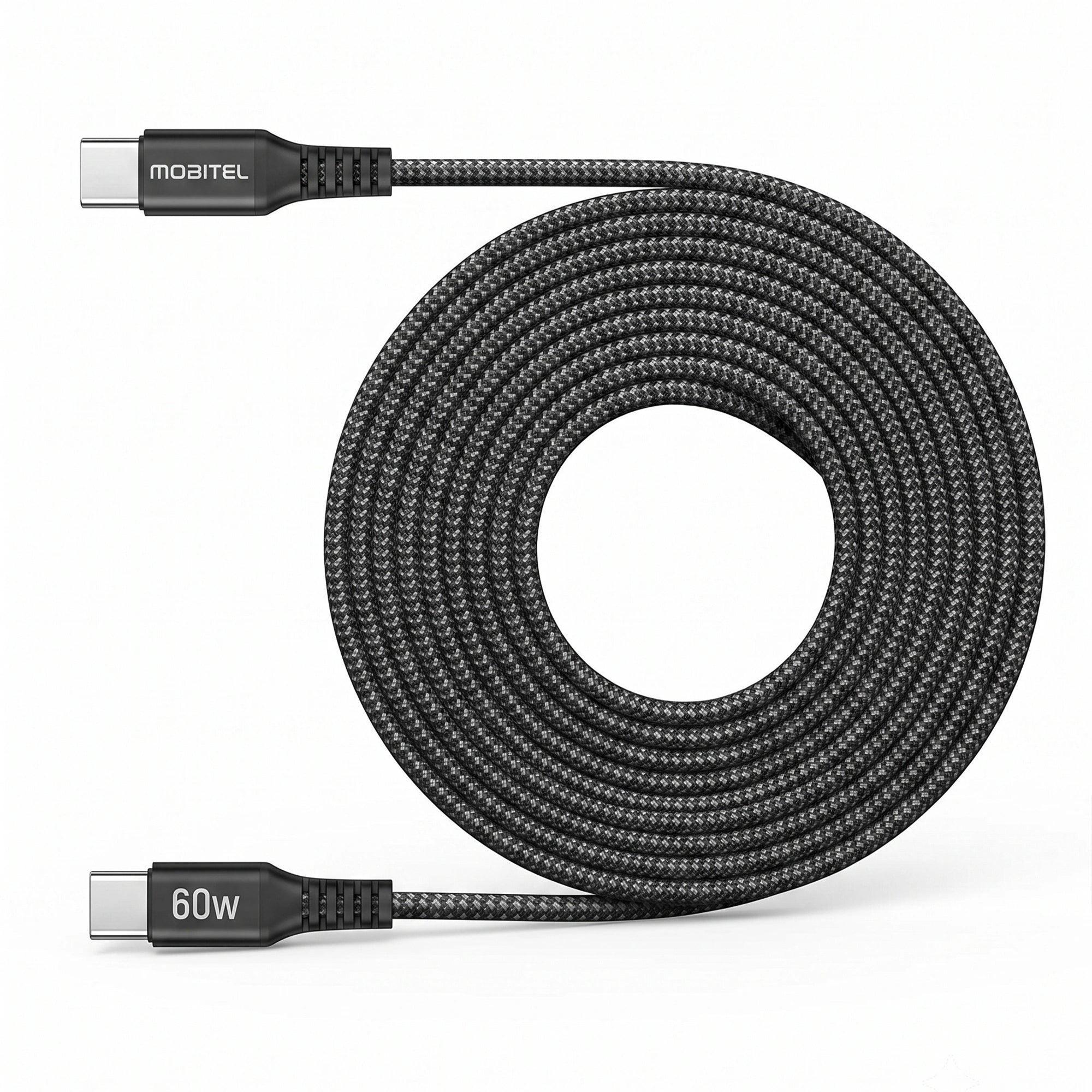 Mobitel USB-C to USB-C Fast Charging Cable 60W 1.5m