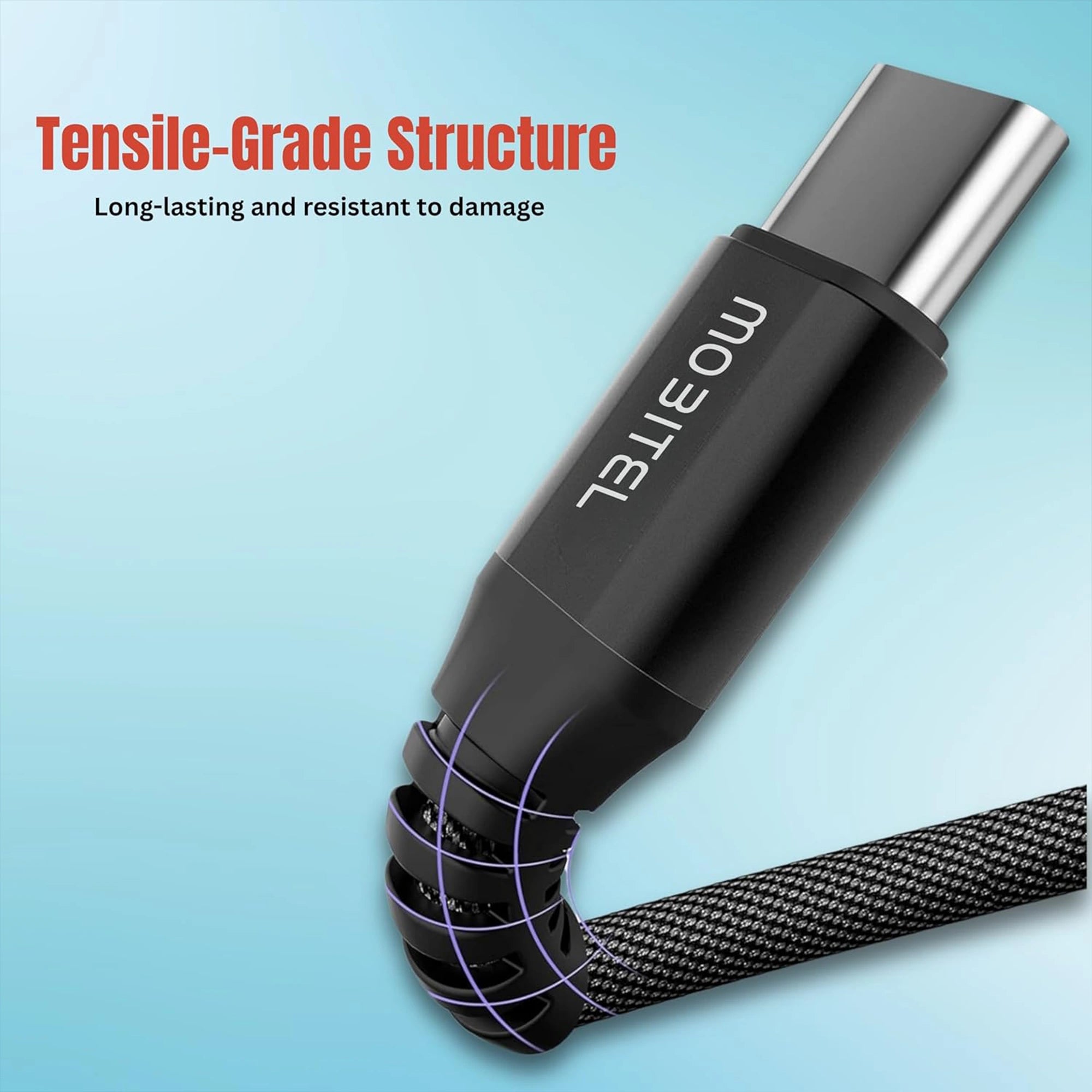 Mobitel USB-C to USB-C Fast Charging Cable 60W 1.5m