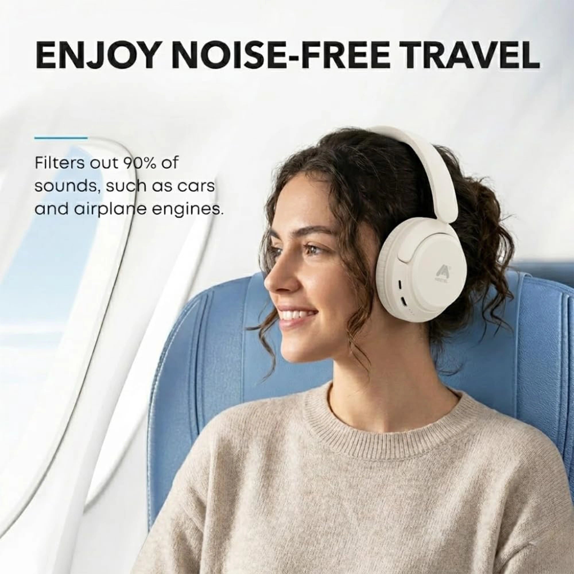 Mobitel Wave Core Wireless Over-Ear Headphones