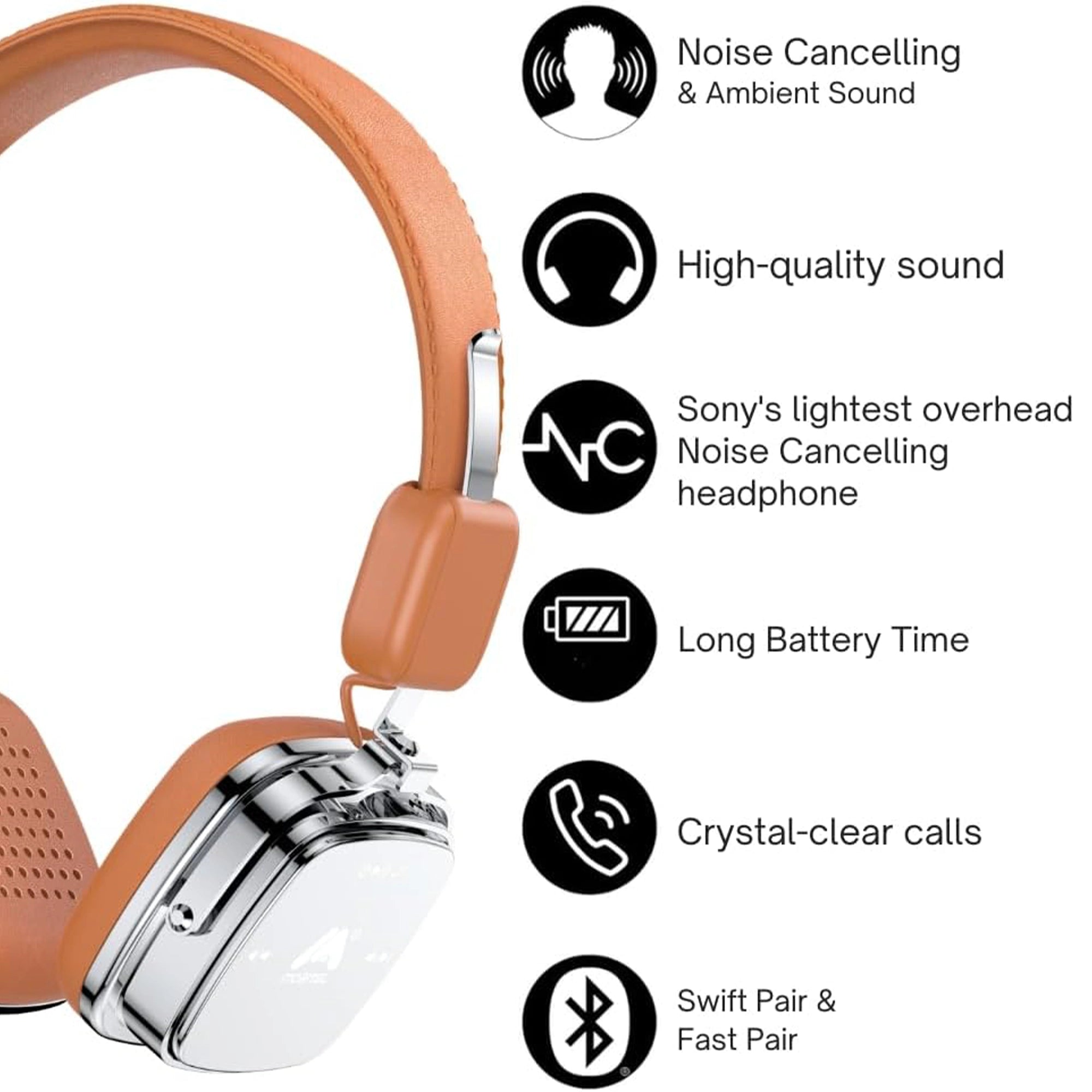 Mobitel Wave Blast Over-Ear Headphones