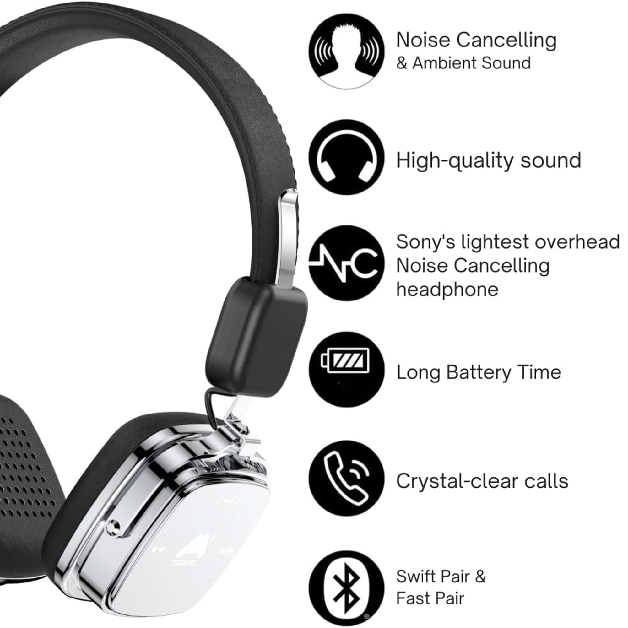 Mobitel Wave Blast Over-Ear Headphones