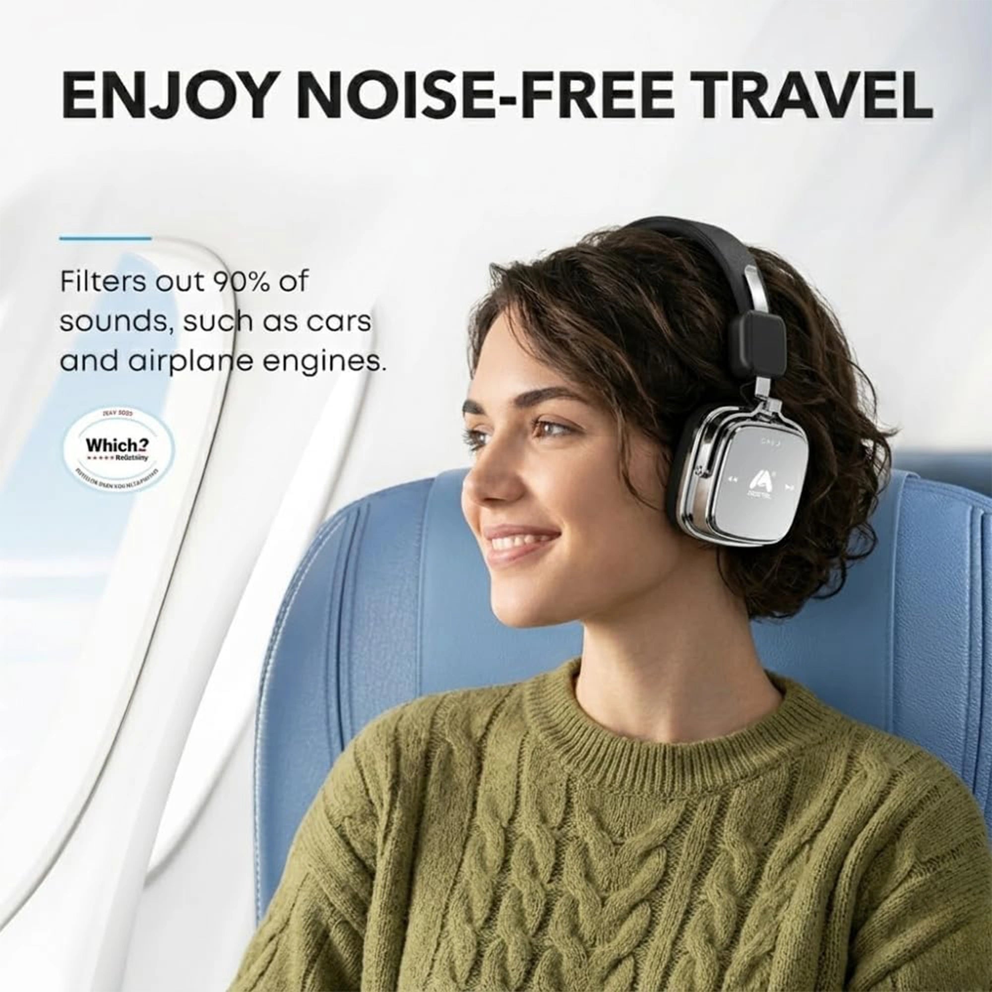 Mobitel Wave Blast Over-Ear Headphones