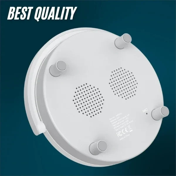 4 in 1 Wireless Charger Speaker WIth LED Light