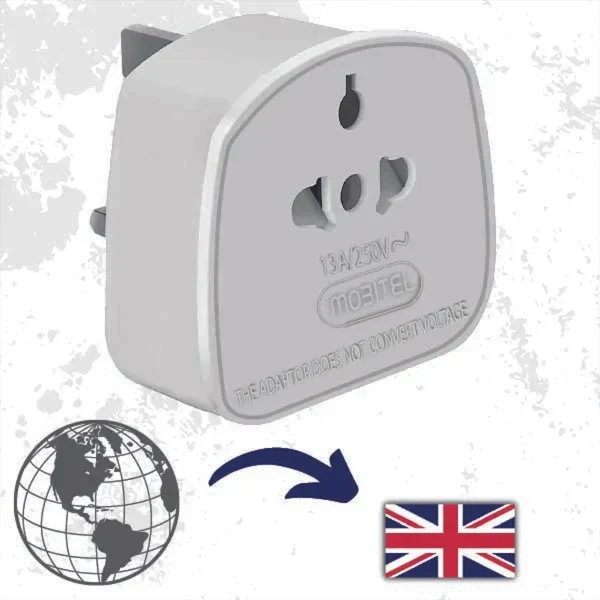 13 Amp 3 Pin Electric Plug UK 250V