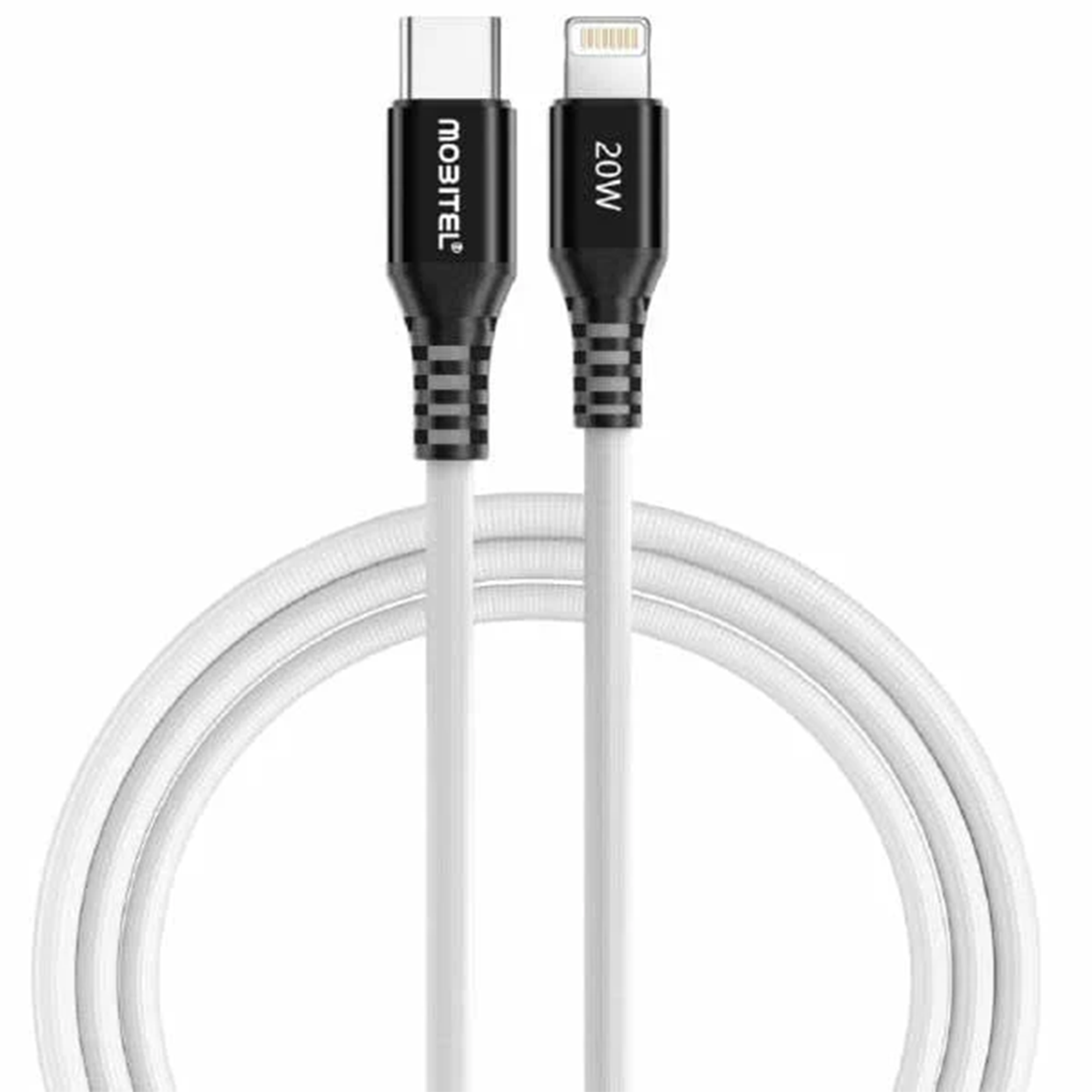 Mobitel USB C to Lightning Cable 1.5 Meter 20W - Nylon Braided