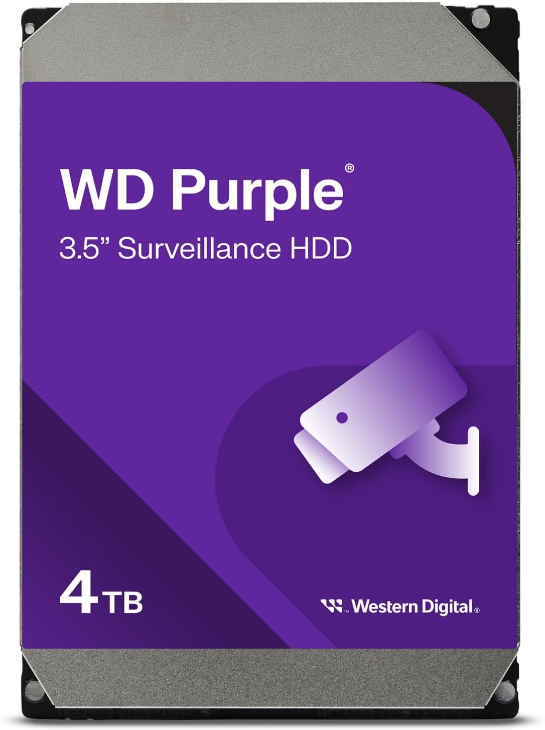 WD Purple Surveillance Hard Drive 2TB / 4TB 3.5" SATA Internal HDD CCTV DVR NVR AllFrame 64MB Cache