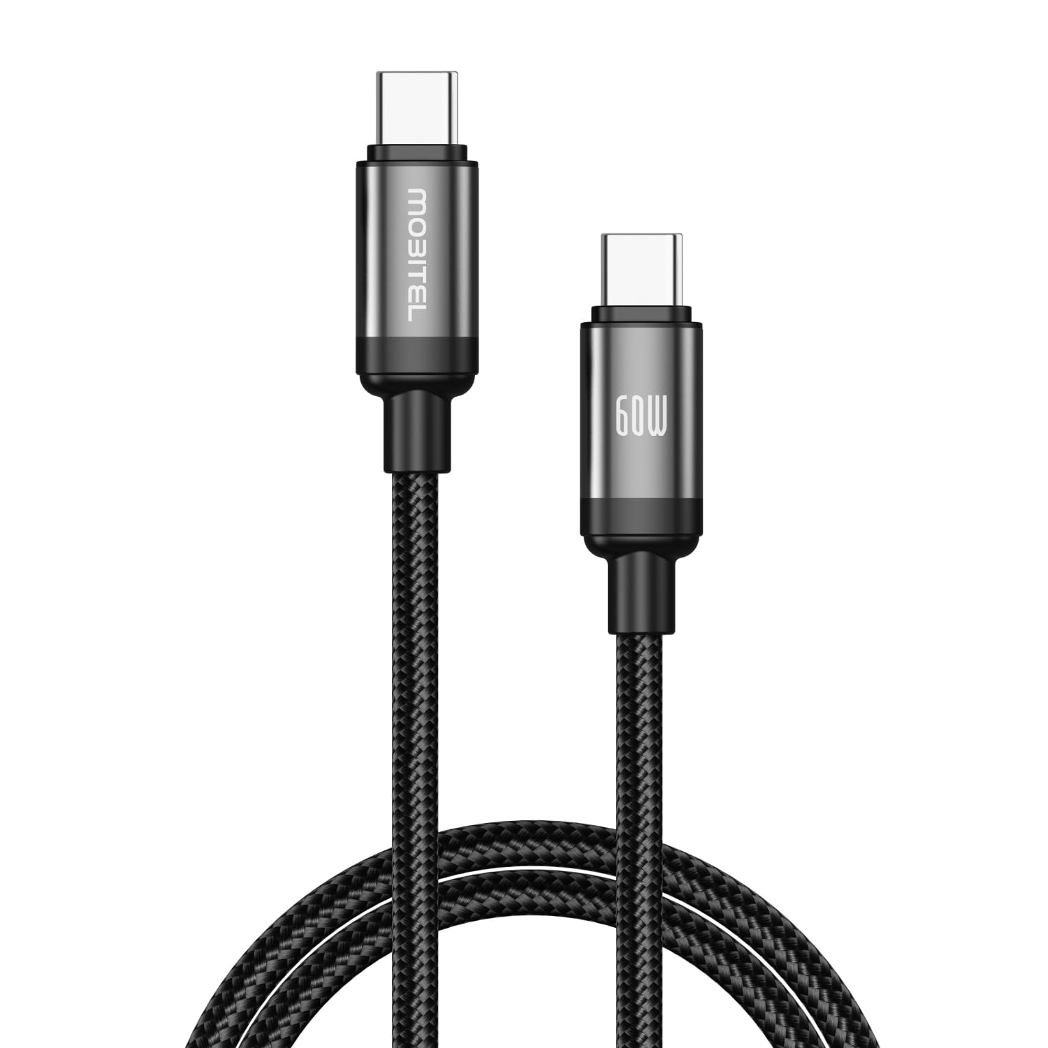 Mobitel USB-C to USB-C Fast Charging Cable 60W 2m 3-Pack