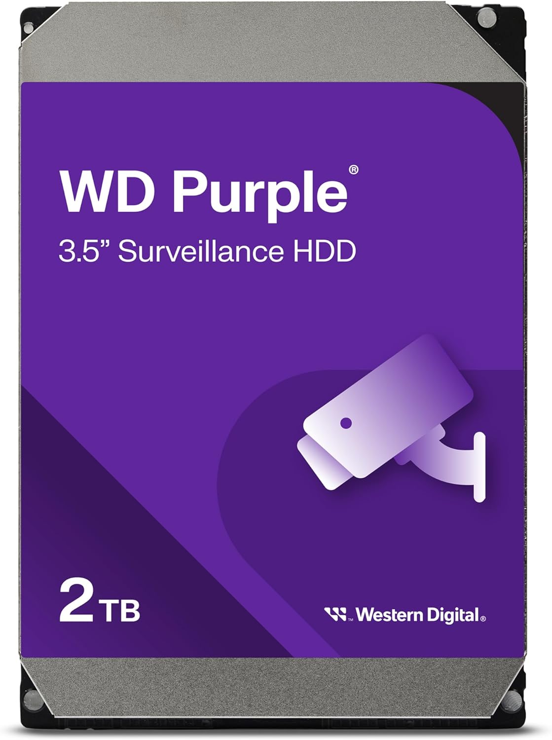 WD Purple Surveillance Hard Drive 2TB / 4TB 3.5" SATA Internal HDD CCTV DVR NVR AllFrame 64MB Cache