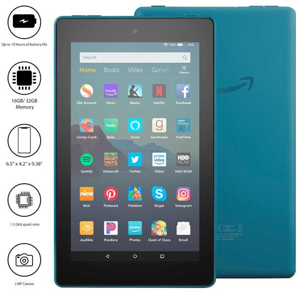 Amazon Fire 7 - 7.0" - 2MP - 2980mAh