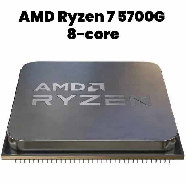 AMD Ryzen 7 5700G 8-core, 16-Thread Processor with Wraith Stealth Cooler, up to 4.6GHz