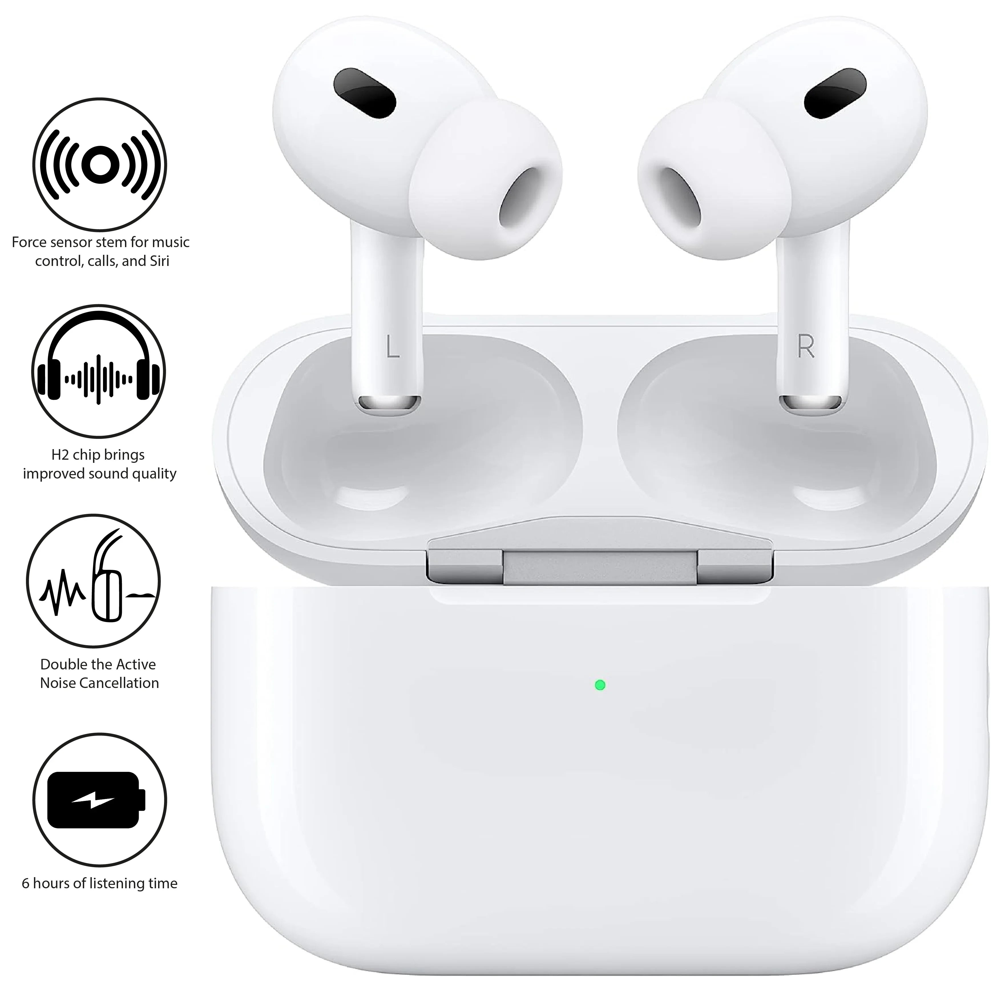 Apple AirPods Pro (2nd generation) with MagSafe Charging Case