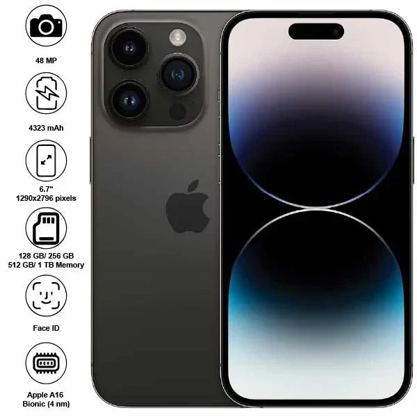 Apple IPhone 14 Pro Max - 6.7" - 48MP - 4323mAh - (Used)