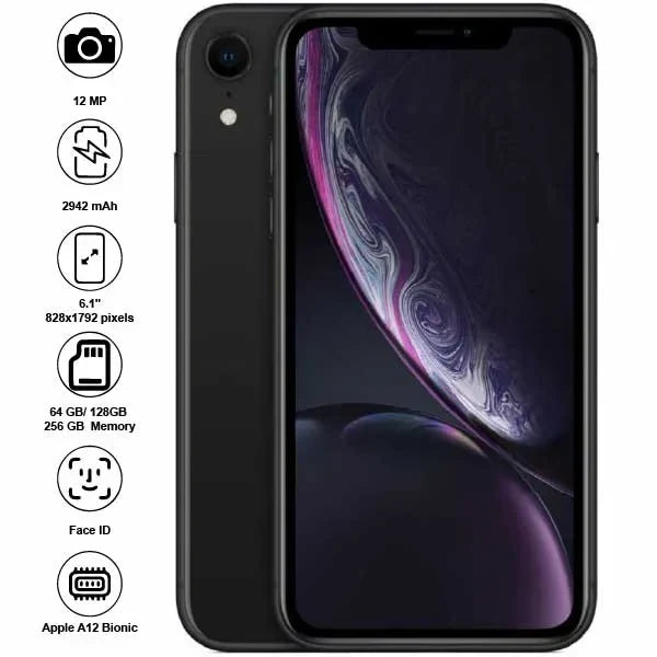 Apple IPhone XR - 6.1" - 12MP - 2942mAh - (Used)