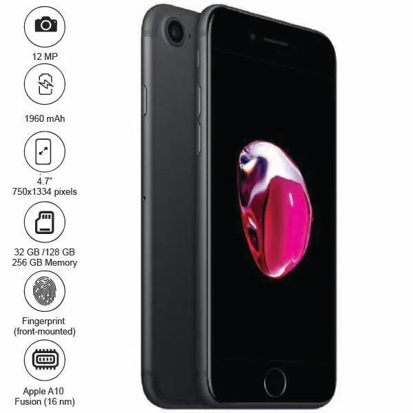 Apple iPhone 7 - 4.7" - 12MP - 1960mAh - (Used)