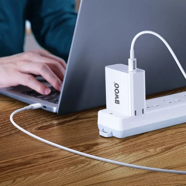 BWOO BO-X192 65W PD Type-C to Type-C Fast Charging Cable - 3Meter Length