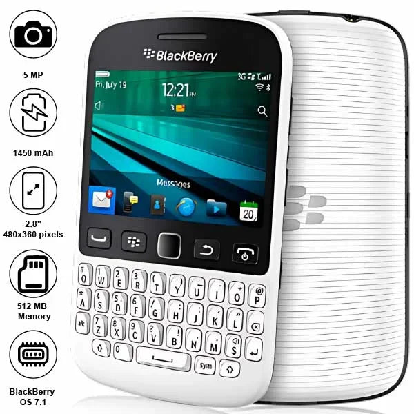 BlackBerry 9720 - 2.8" - 5MP - 1450mAh