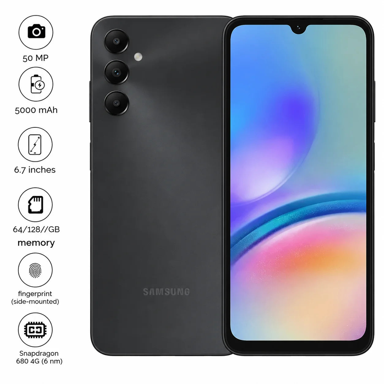 Samsung Galaxy A05s - 6.7" - 50MP - 5000mAh