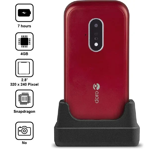 Doro 7030 4G - 3MP - 1.3" - 1350mAh