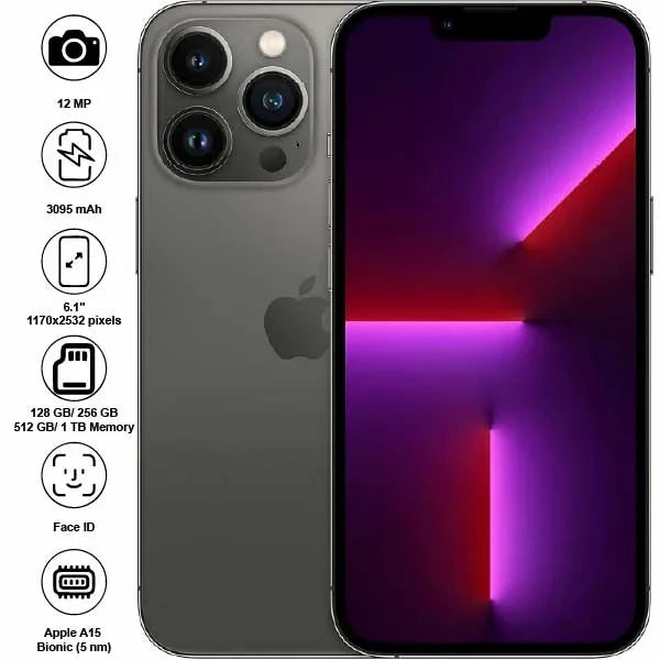 Apple iPhone 13 Pro - 6.1" - 12MP - 3095mAh - (Used)