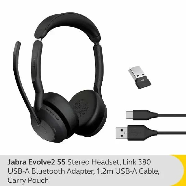 Jabra Evolve2 55 USB-A MS Stereo