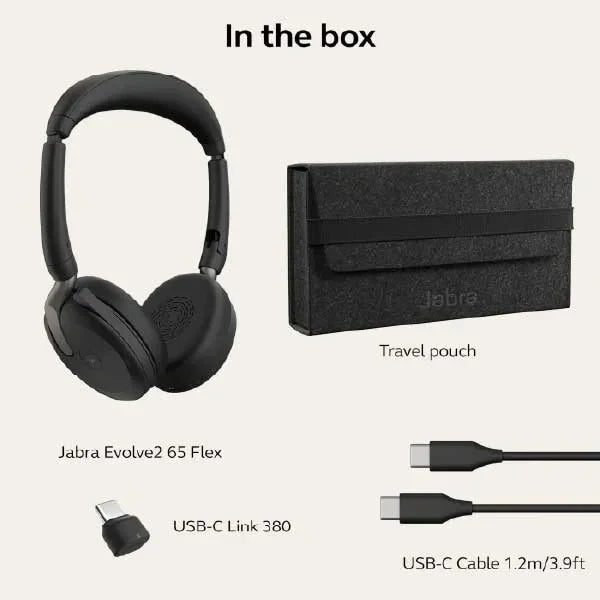 Jabra Evolve2 65 Flex - Wireless Stereo Headset