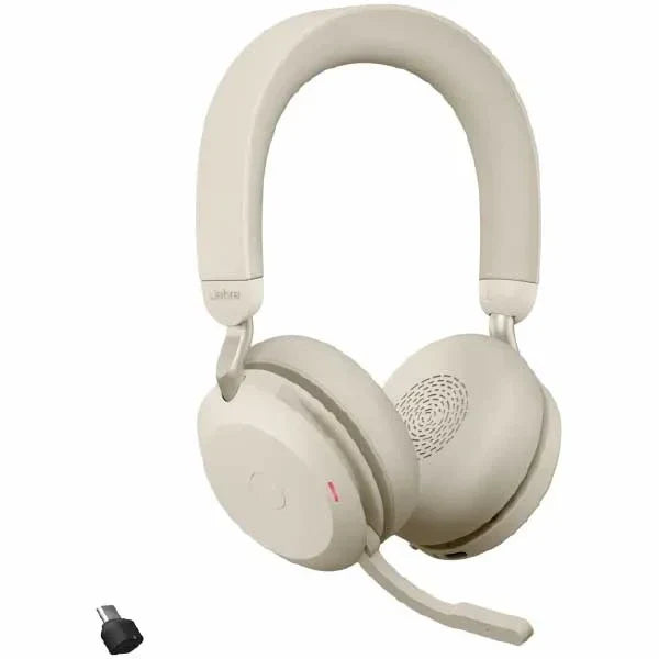 Jabra Evolve2 75 Wireless PC Headset with 8-Microphone Technology