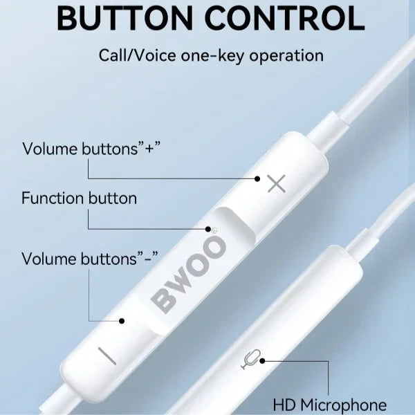 Mobile Phone Deep Bass Wired Headphone