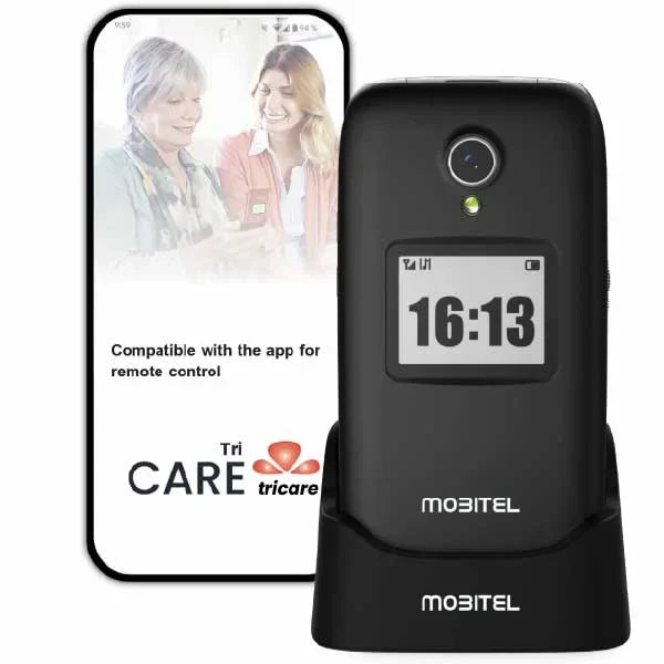 Mobitel 8010 Senior Mobile Phone Big Button Flip Phone for Elderly 4G SIM