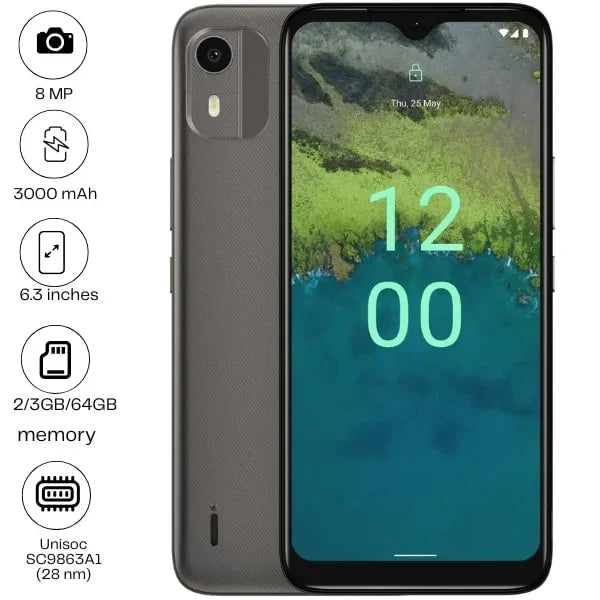 Nokia C12 - 6.3 - 8MP - 3000mAh