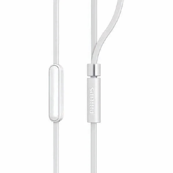 PHILIPS Audio In-Ear Headphones E1105BK/00 With In-Line Remote Control (8.6-Mm Neodymium Drivers, Powerful Bass, Clear Sound, Comfortable Fit)