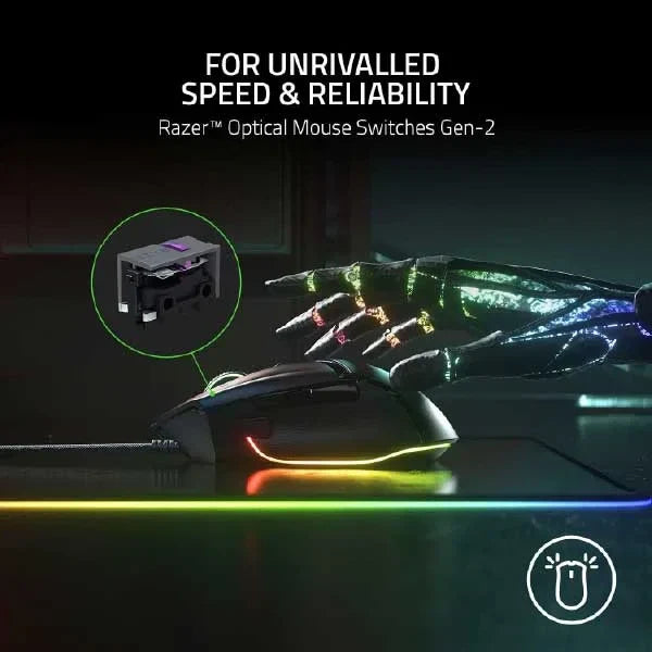Razer Basilisk V3 - Wired Customisable Gaming Mouse