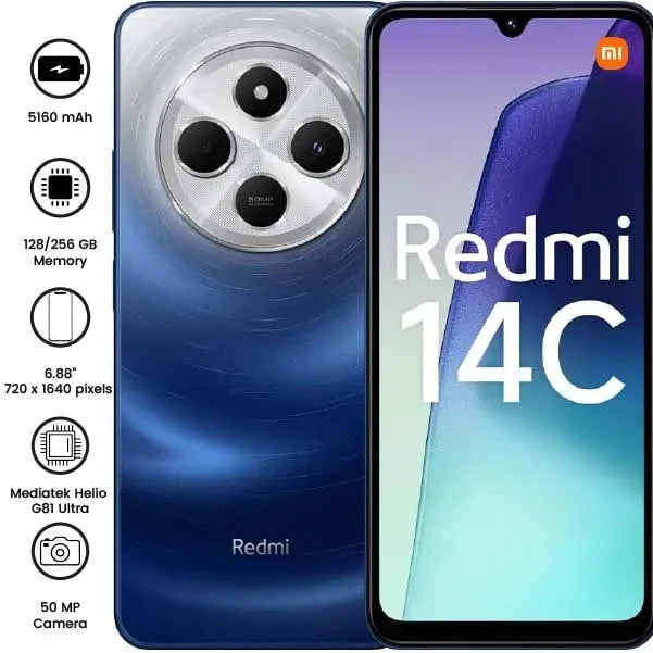 Xiaomi Redmi 14C - 6.88" - 50MP - 5160mAh