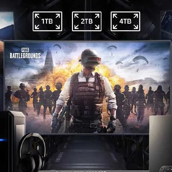 Samsung 990 PRO NVMe M.2 SSD PCIe 4.0, 7,450 MB/s read, 6,900 MB/s write