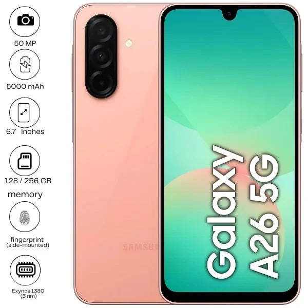 Samsung Galaxy A26 5G - 6.7'' - 50MP - 5000mAh