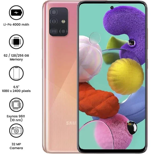 Refurbished Samsung Galaxy A51 SIM-Free