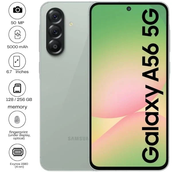 Samsung Galaxy A56 5G - 6.6'' - 64MP - 5000mAh
