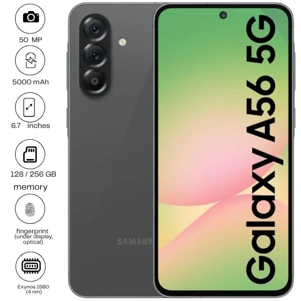Samsung Galaxy A56 5G - 6.6'' - 64MP - 5000mAh