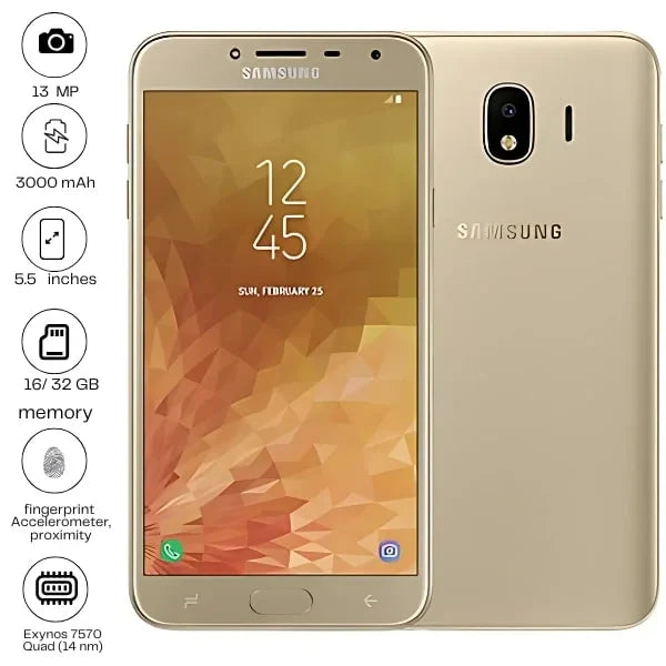 Samsung Galaxy J4 - 5.5" - 13MP - 3000mAh - (Used)